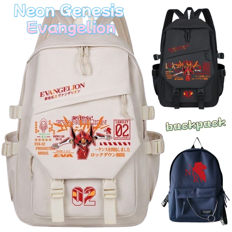 Anime Merchandise Bag - Neon Genesis Evangelion-rugzak Leuke mode-cartoon Gepersonaliseerde