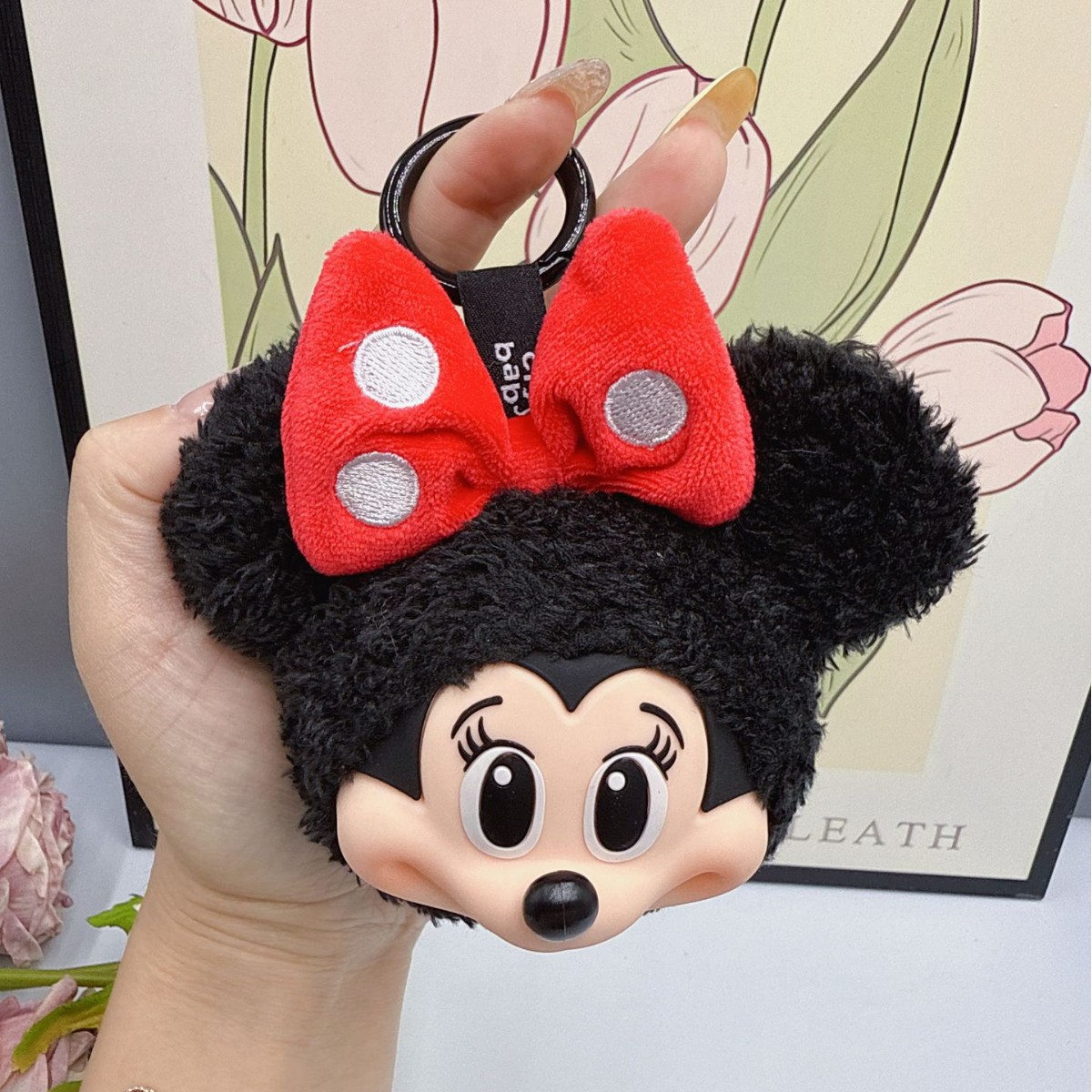 Anime Merchandise Plush Toys - Mickey Minnie Pluche Pop Sleutelhanger Leuke
