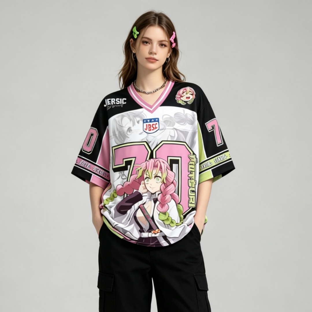 Anime Merchandise Demon Slayer - Demon Slayer Anime Character Print Zomer