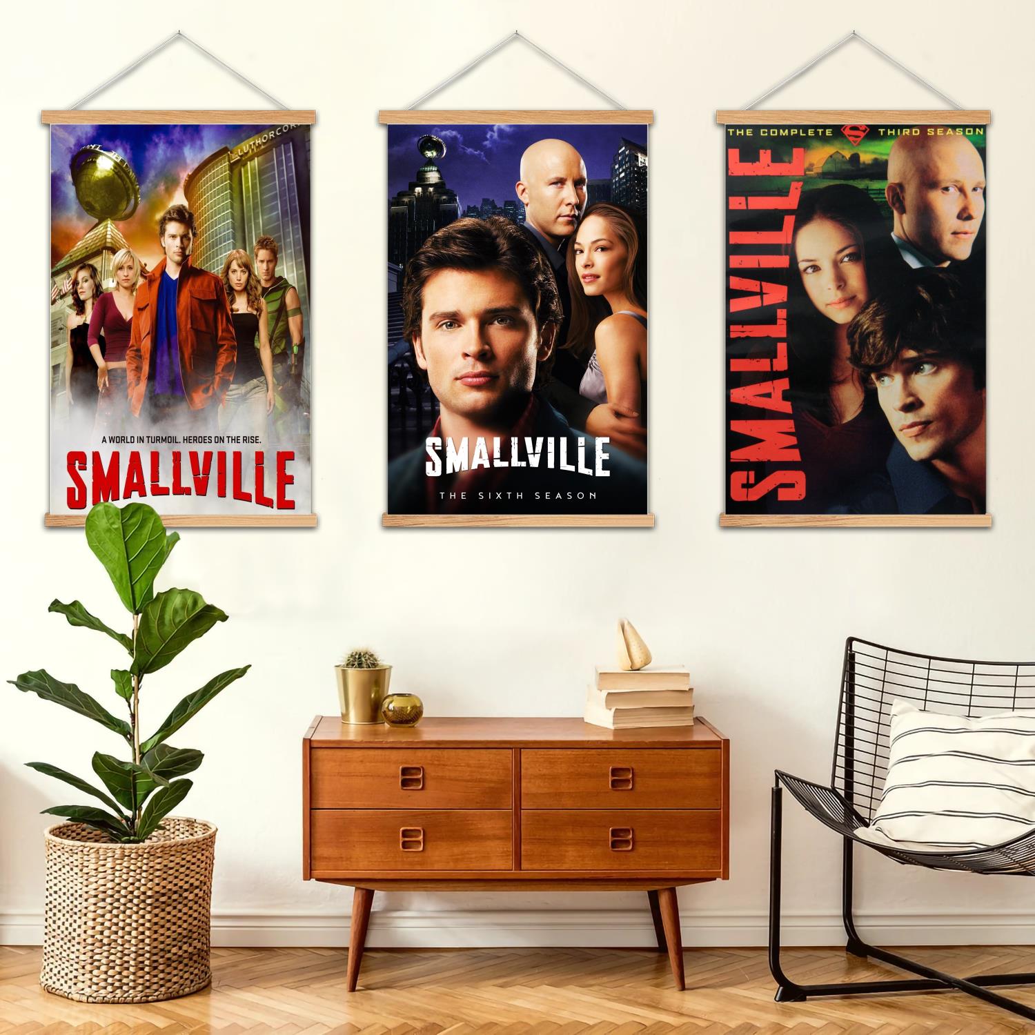 Art Print Framed - Smallville ingelijste muurschildering canvas kunst poster