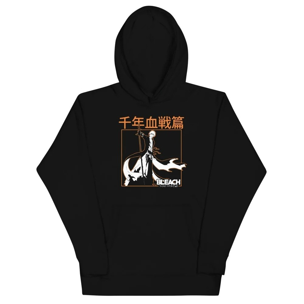 Anime Merchandise Hoodie - BLEACH Kurosaki Ichigo Duizendjarige Bloedoorlog Grafische