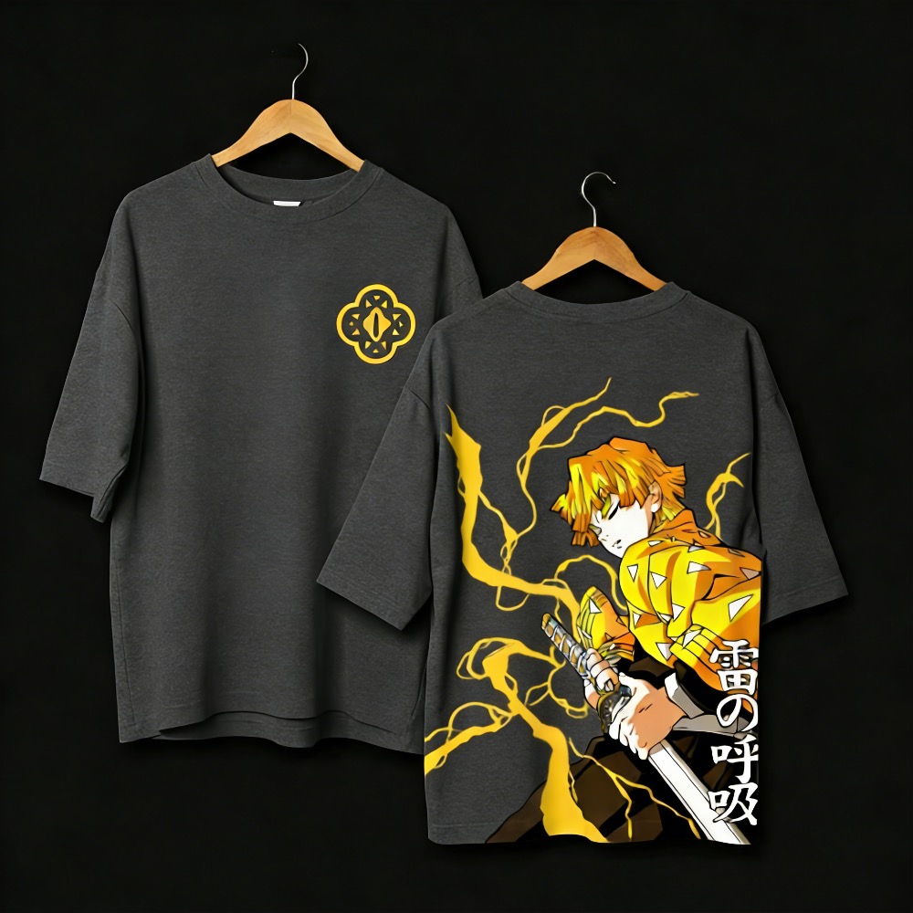 Anime Merchandise Demon Slayer - Plus Size Demon Slayer Anime Gedrukt