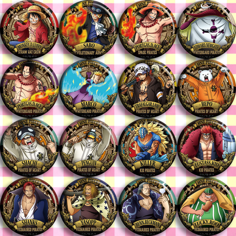 ONEPIECE Anime Badge C Stijl L - Luffy Anime Merchandise recensie en prijs