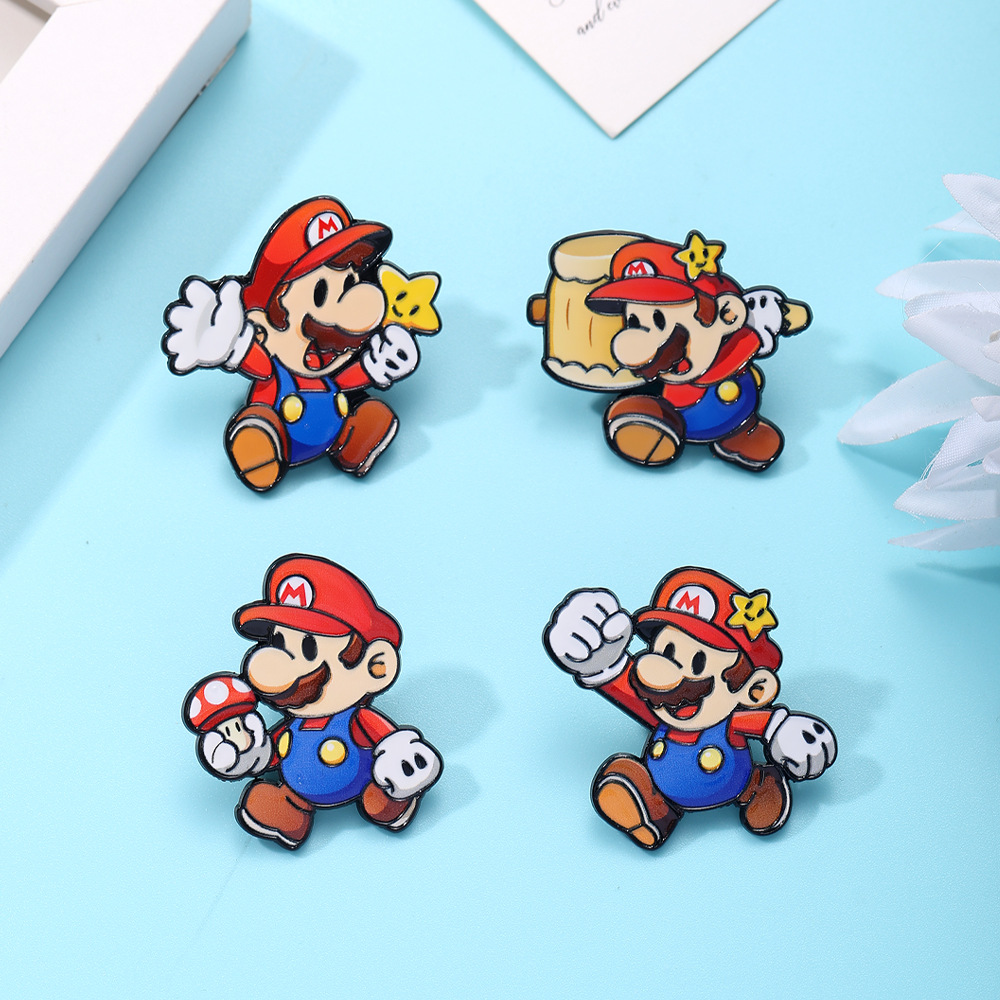 4/8 Stuks Leuke Game Figuur Di - Enamel Pin Set recensie en prijs