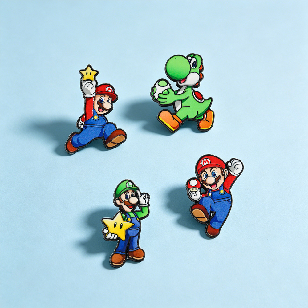 4/8 Stuks Leuke Game Figuur Di - Enamel Pin Set recensie en prijs