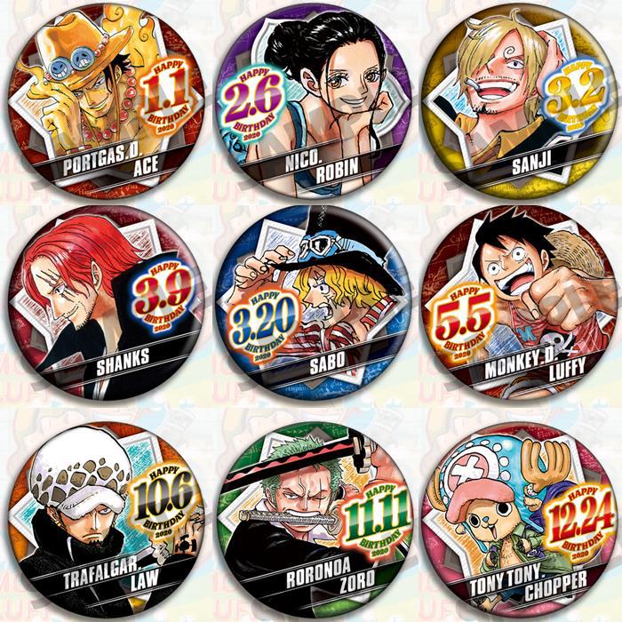 Een Stuk Anime Badge Set Offic - Luffy Anime Merchandise recensie en prijs