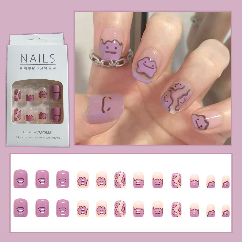 Pokemon Ditto Nail Art Sticker - Anime Merchandise Nepal recensie en prijs