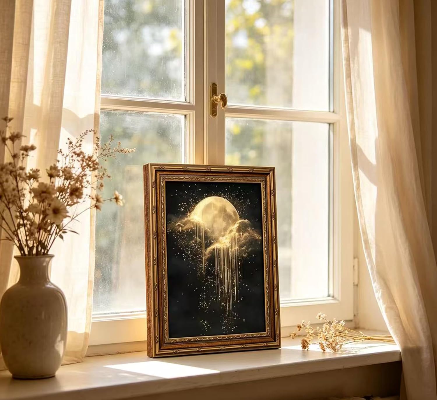 Antiek ingelijste hemelse canv - Art Print Framed recensie en prijs