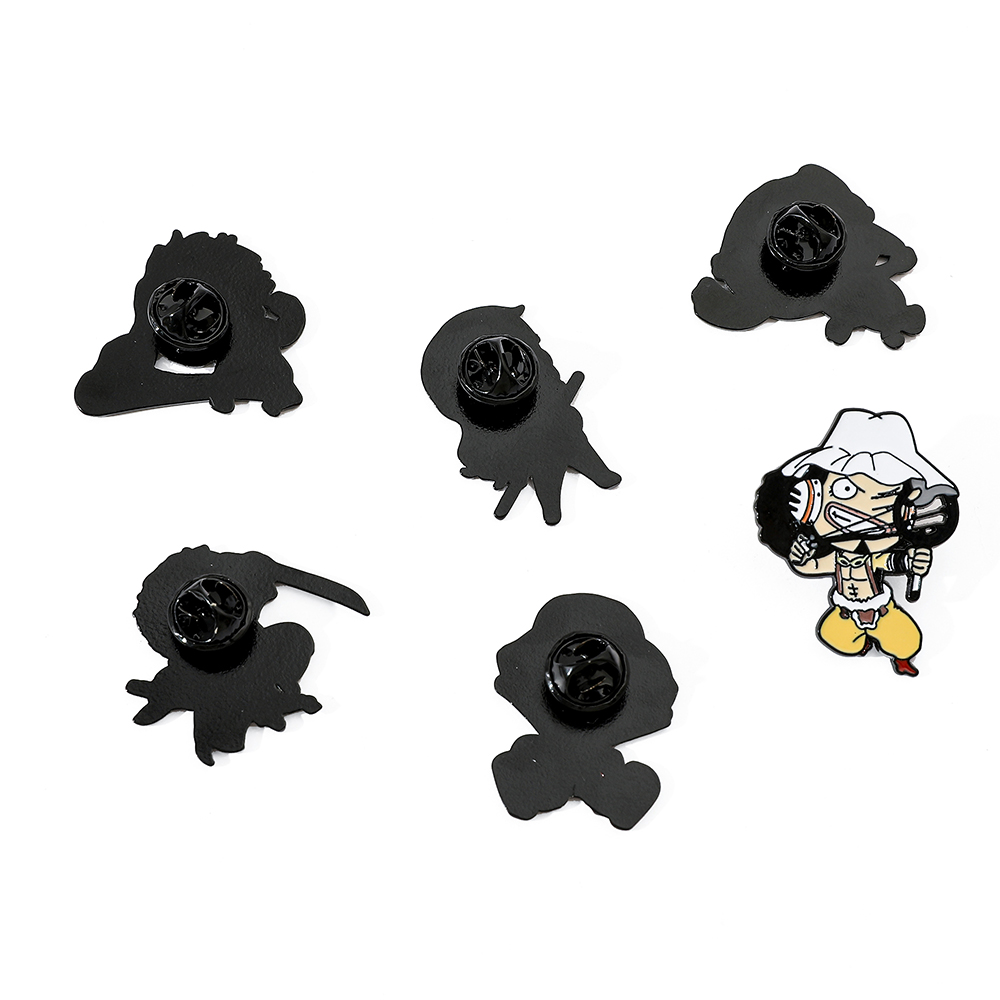 6 Stuks EEN STUK Cartoon Broch - Enamel Pin Set recensie en prijs