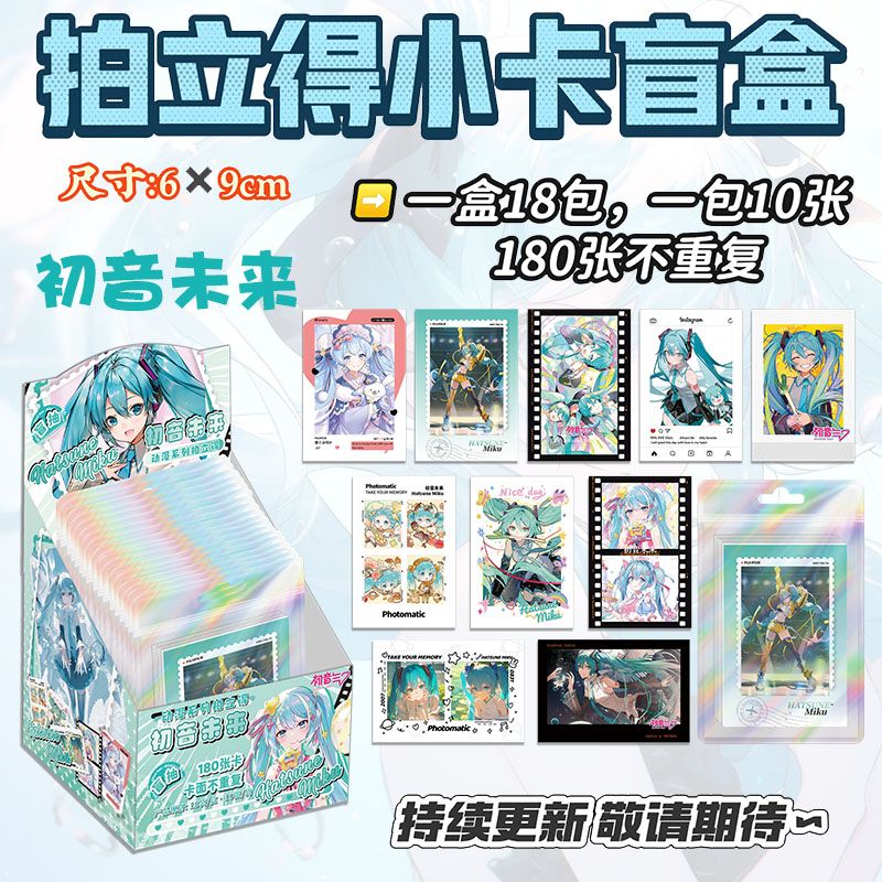Hatsune Miku Polaroid Minikaar - Anime Cosplay Merchandise recensie en prijs