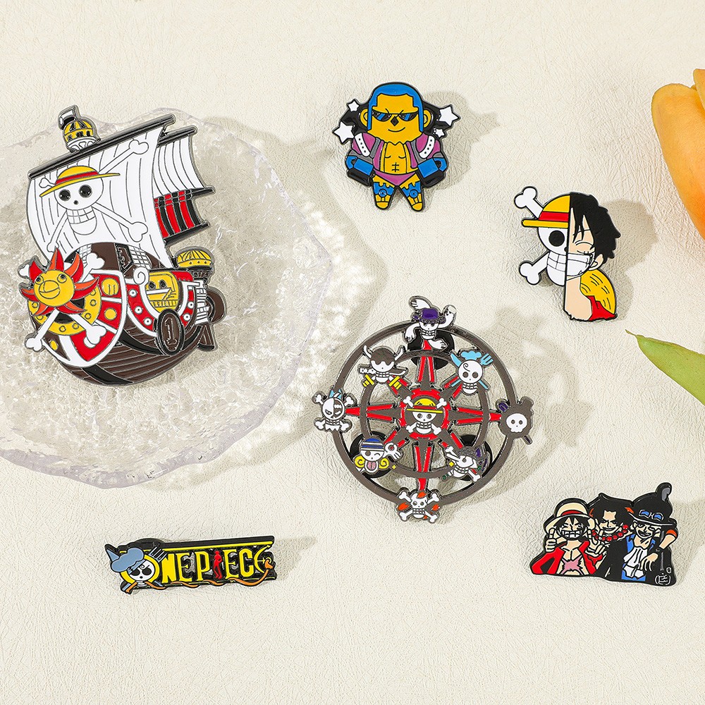 6-delige anime emaille pins se - Enamel Pin Set recensie en prijs