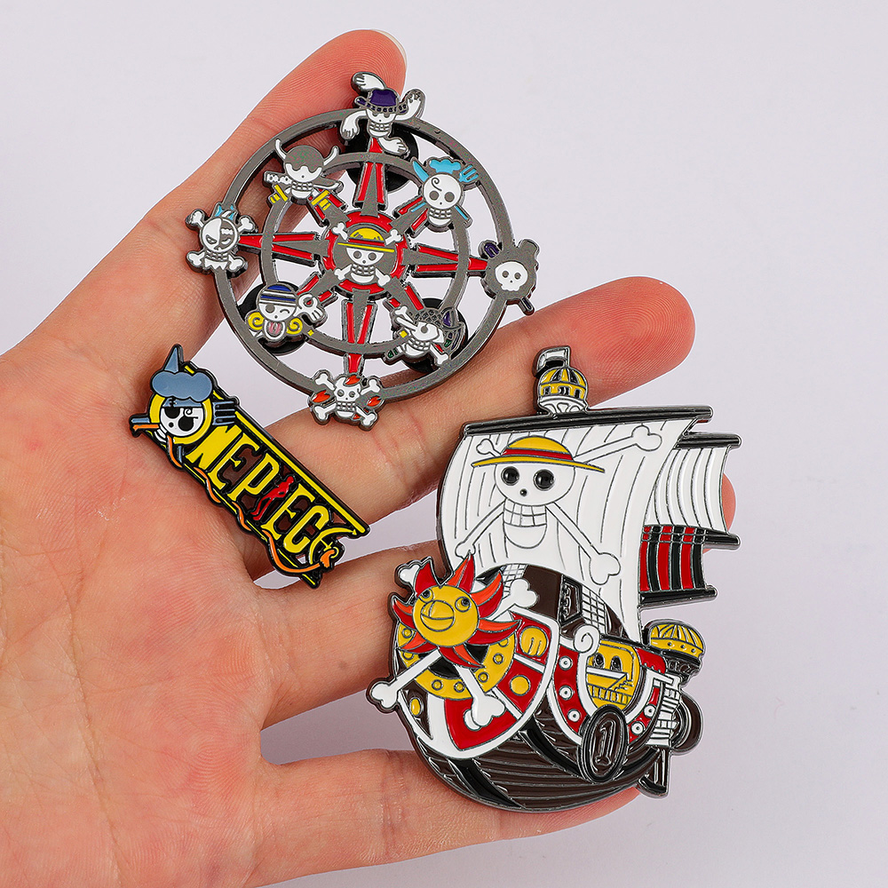 6-delige anime emaille pins se - Enamel Pin Set recensie en prijs