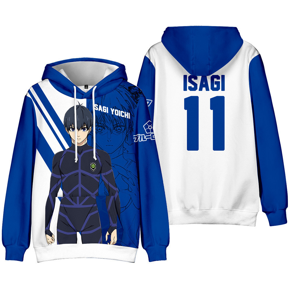 Nieuwe anime BLUE LOCK merchan - Anime Merchandise Hoodie recensie en prijs