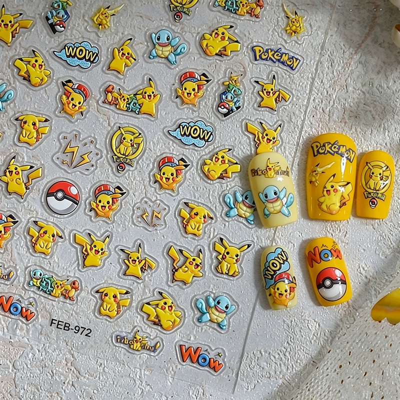 Cartoon Anime Pikachu Nagelsti - Anime Merchandise Nepal recensie en prijs