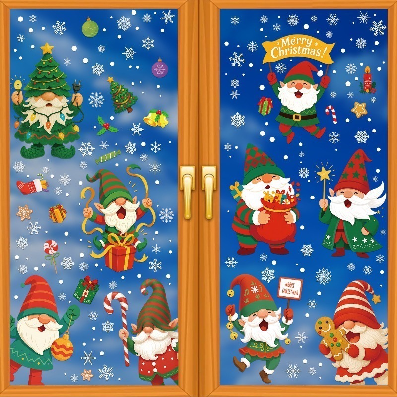 9 vellen/set Kerstman elf snee - Sticker Sheet Set recensie en prijs